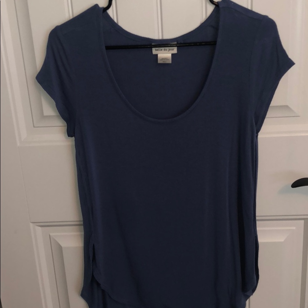 Blue top!